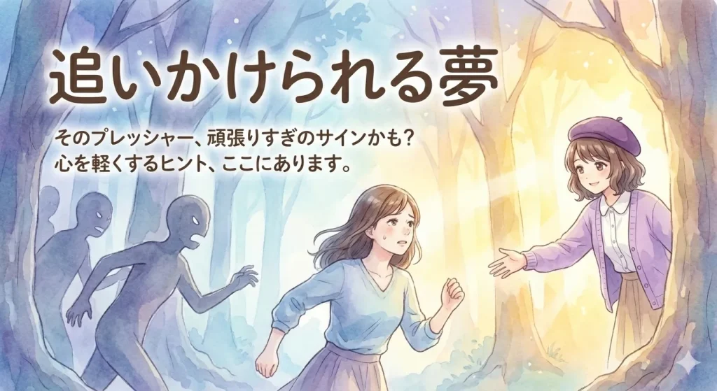 追いかけられる夢