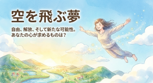 空を飛ぶ夢