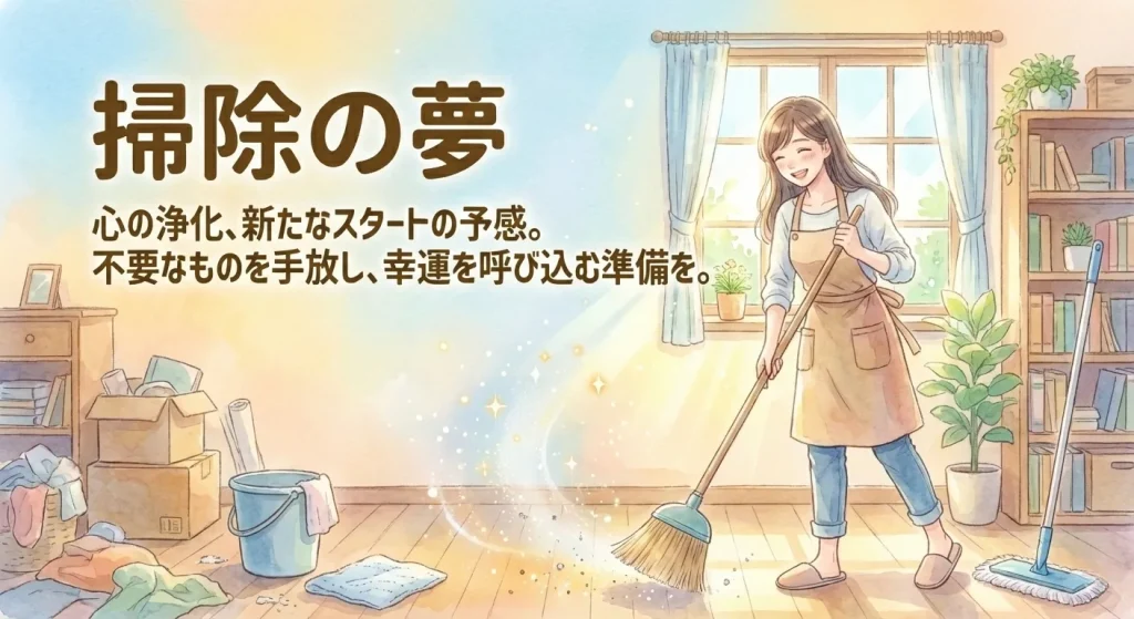 掃除の夢