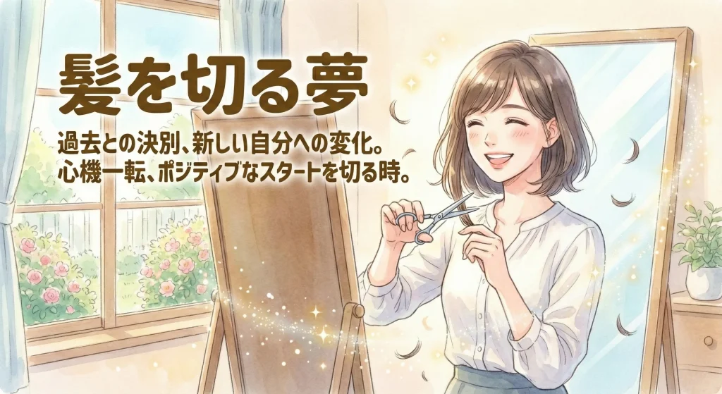 髪を切る夢