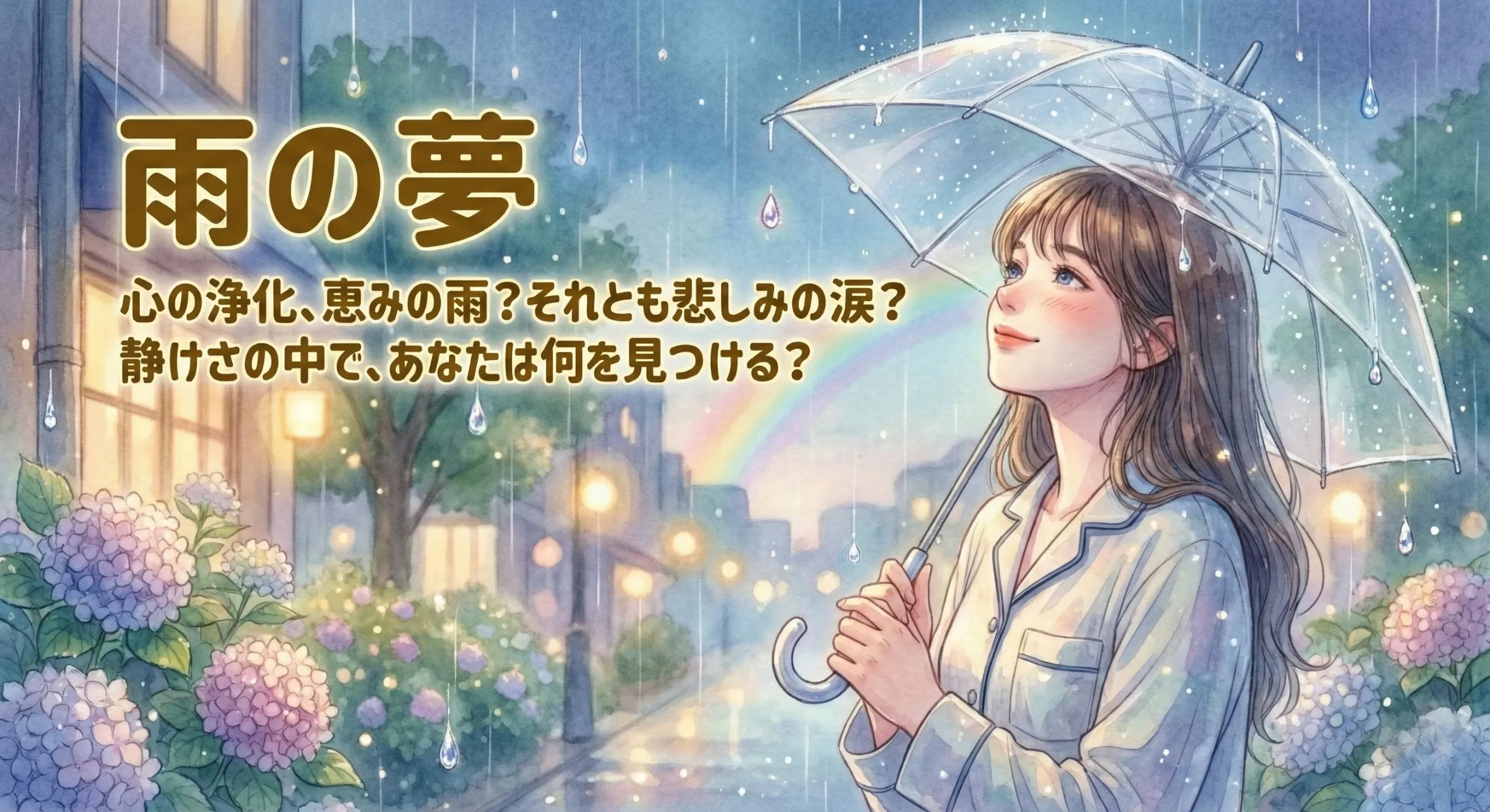 雨の夢